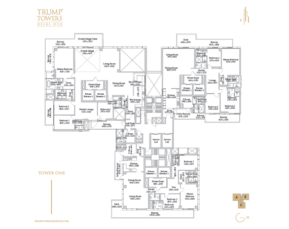 trump towers gurgaon master plan